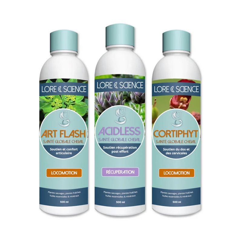Protocole Sport Prepa & Recup - Preparation and recovery of the sport horse - Lore & Science